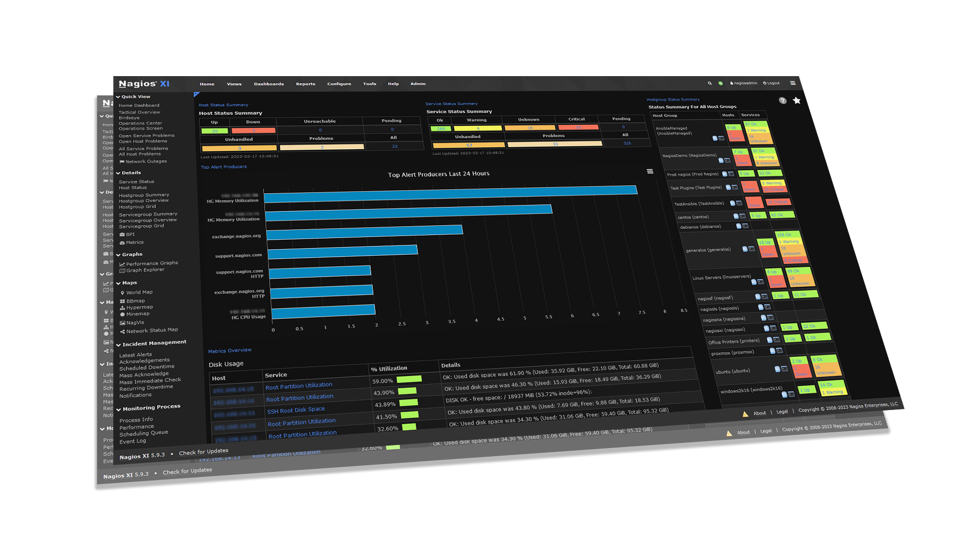 Nagios Core vs Nagios XI  Nagios