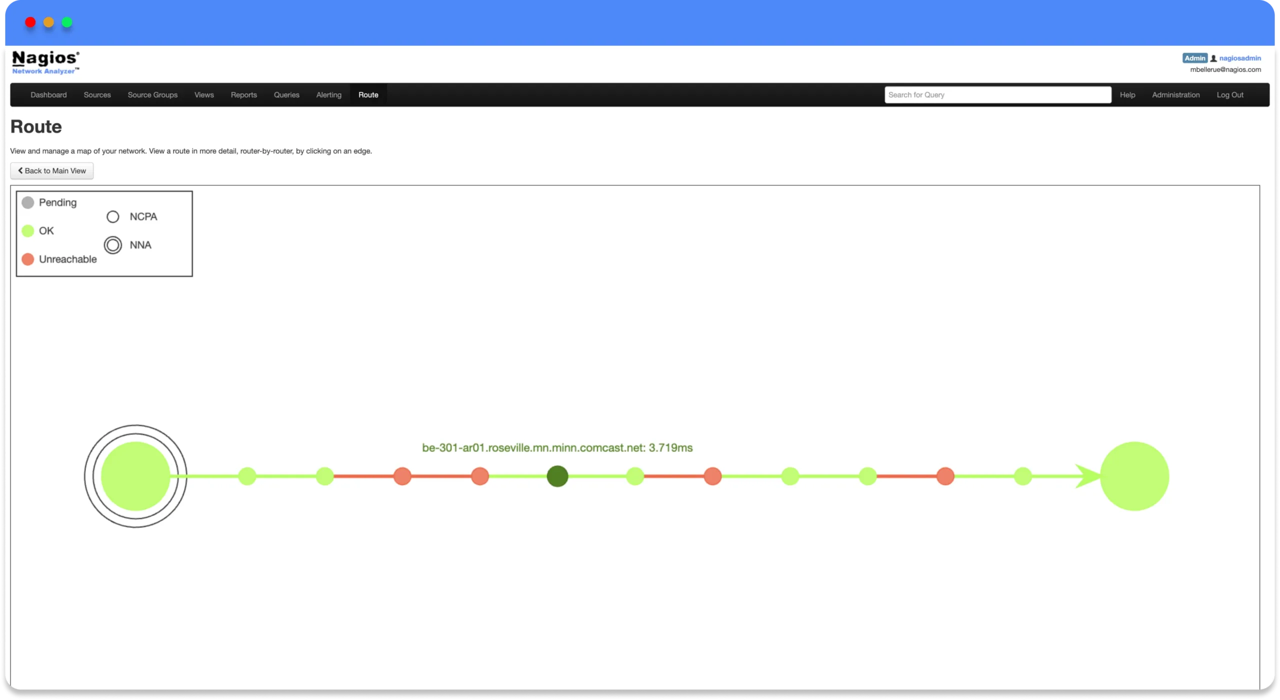 Keep track of specific subsets of network flow information and maintain historical network flow data.