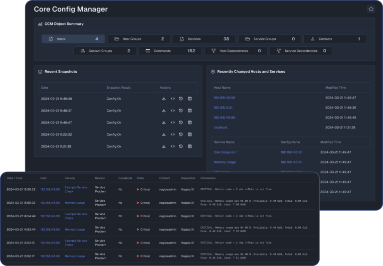 xi core config manager